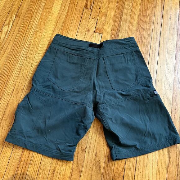 Prana Shorts Mens Small Zion Belted Hiking Performance Cargo Green - Picture 3 of 10